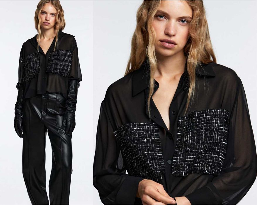 Интересни и елегантни ризи Zara, XS/S/М