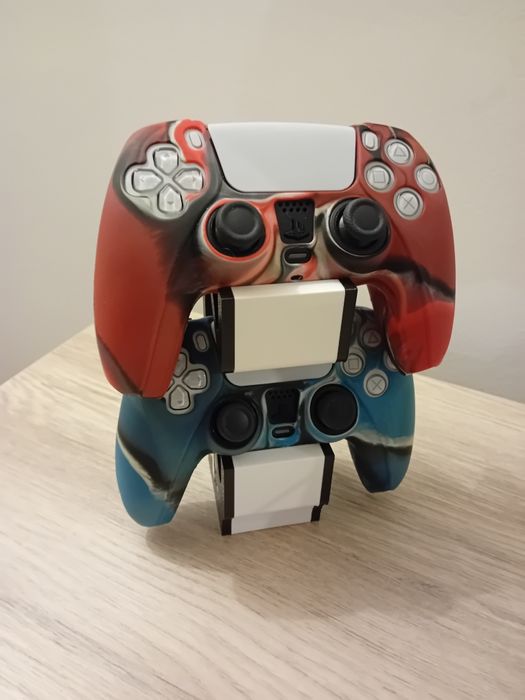 Suport dublu pentru Dualsense/controler/joystick PS5.