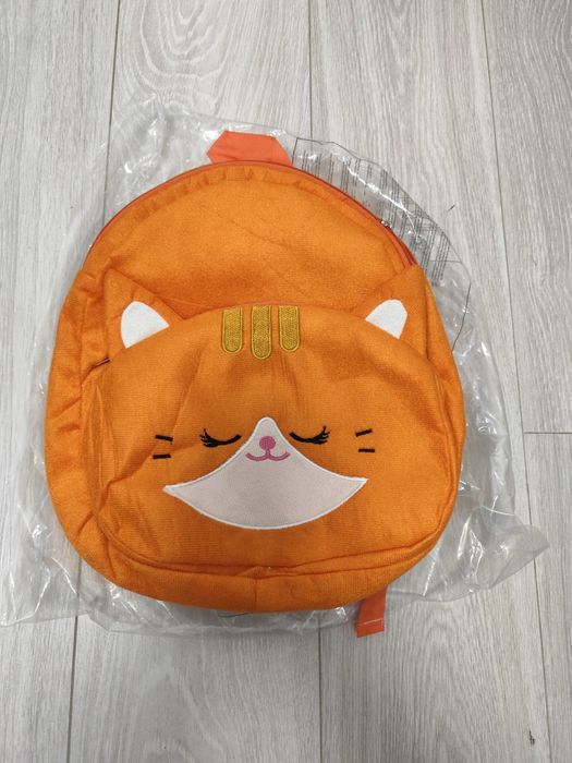 Rucsac material plusat vulpița pisicuță grădiniță