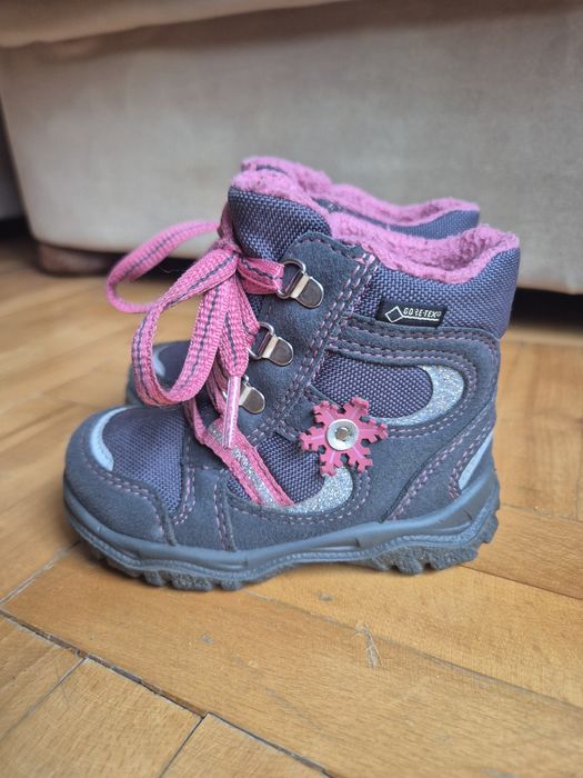 Ghetuțe Superfit Copii Gore-Tex, Impermeabile, Talpă Groasă, Mărime 21