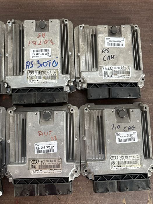 Ecu motor audi a4 b8 a5 a6 q5 2.0tdi 170cp caha 03L906022RM