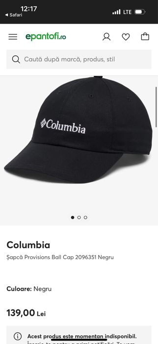 Şepci Columbia Originale