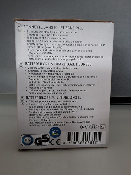 Sonerie wireless noua