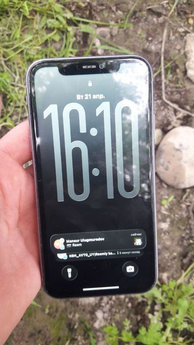 Iphone 11 256 gb xolati yaxshi face id ishlamaydi