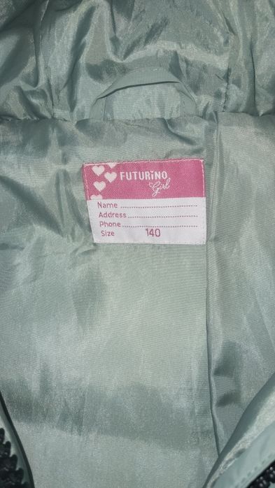 Продам демисезонные куртки на девочку рост 140, 146.