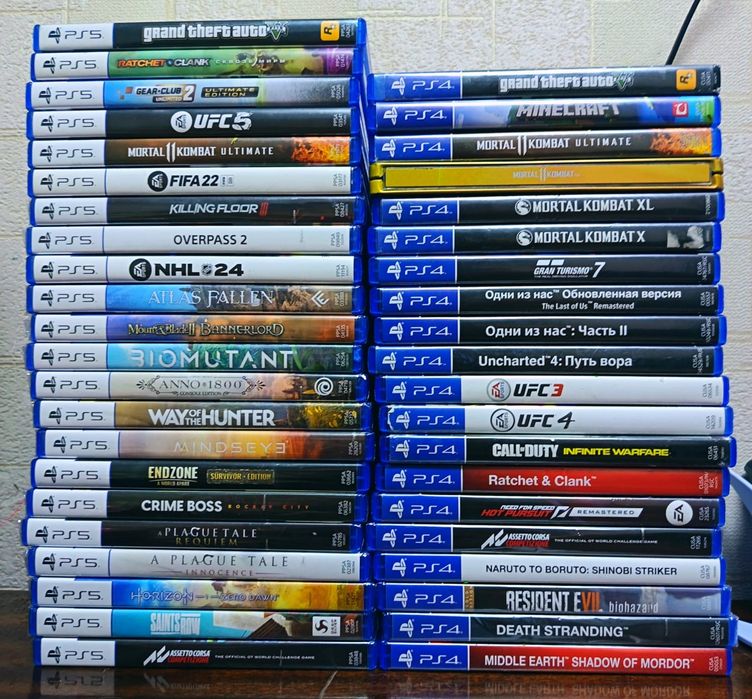 Продам диски на пс 4 пс 5