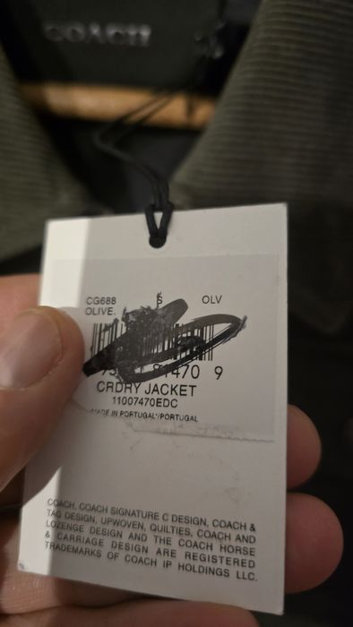 Уникално яке Coach original