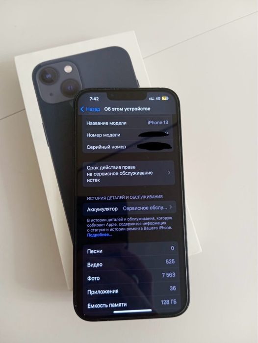 IPhone 13 Midnight Black 128gb 78%