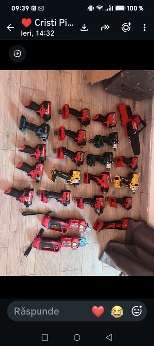 Scule noi Milwaukee Makita dewalt
