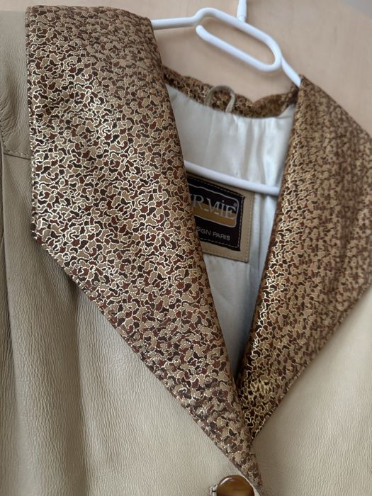 Pardesiu din piele extra fina