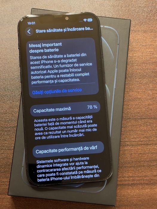 iPhone 12 Pro 256GB Pacific Blue - Impecabil / Liber de rețea / Ca nou
