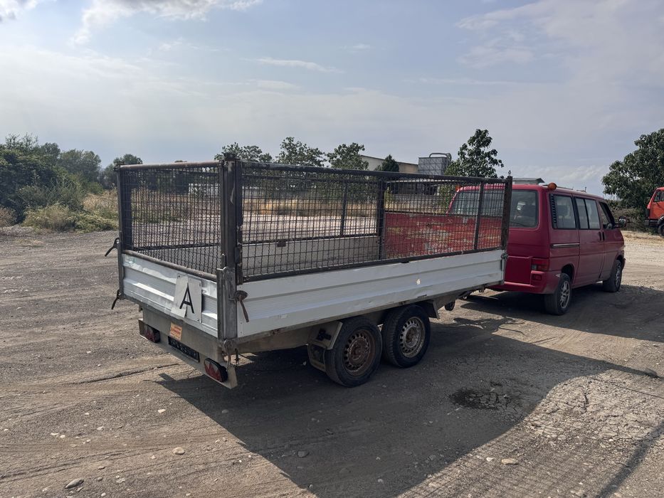 Тристранен самосвал ремарке 3 тона