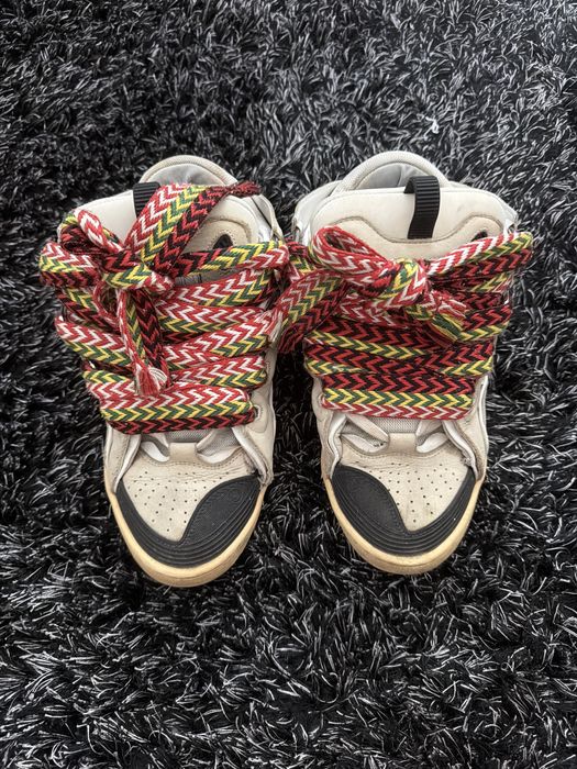 Lanvin curb sneakers