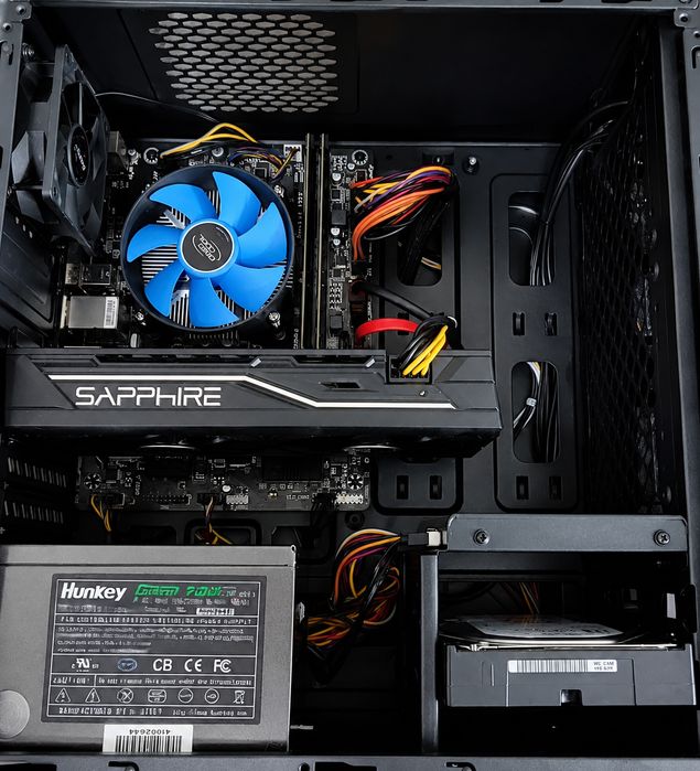 Игровой ПК Core i5 7500/12GB/RX 470