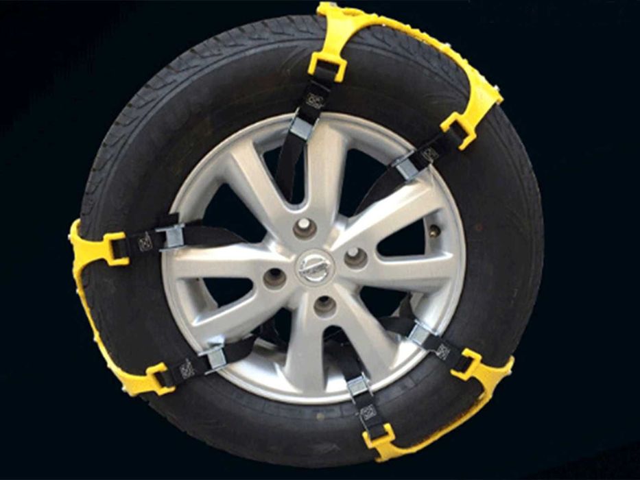 Вискокачествени ПВЦ Вериги за сняг за леки коли тип "меча лапа" - 6 бр
