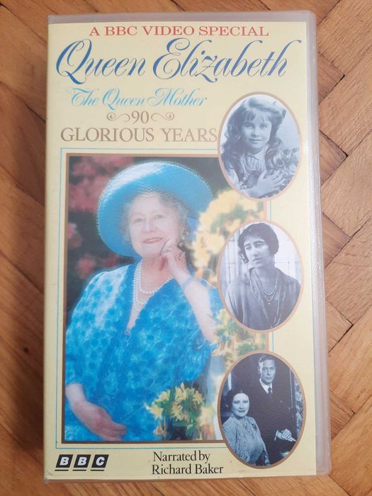 Set de 6 casete VHS   despre istoria regalitatii in Marea Britanie