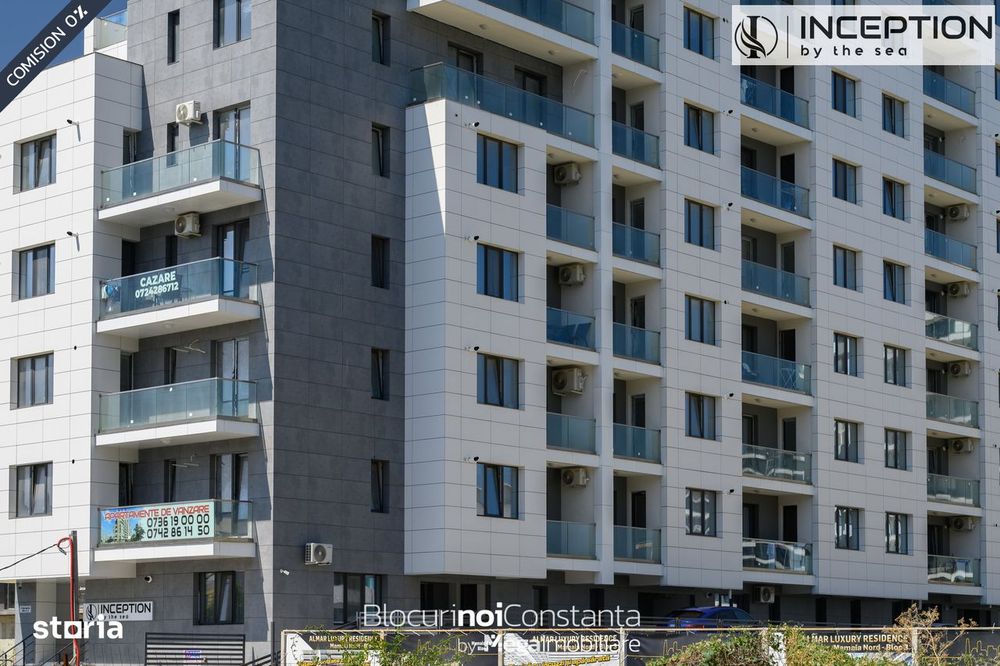 #TVA inclus: Apartament la cheie,vedere la mare - INCEPTION By The Sea