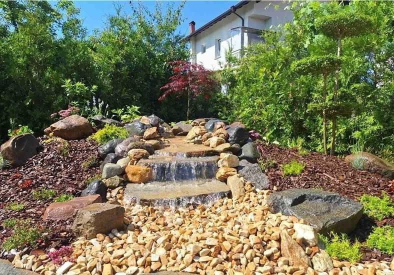 Piatră Decorativă ROTUNJITĂ Premium (Crem-Mix) | 1-2, 2-4, 4-8 cm