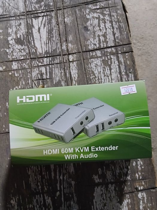 HDMi extender 60m новый
