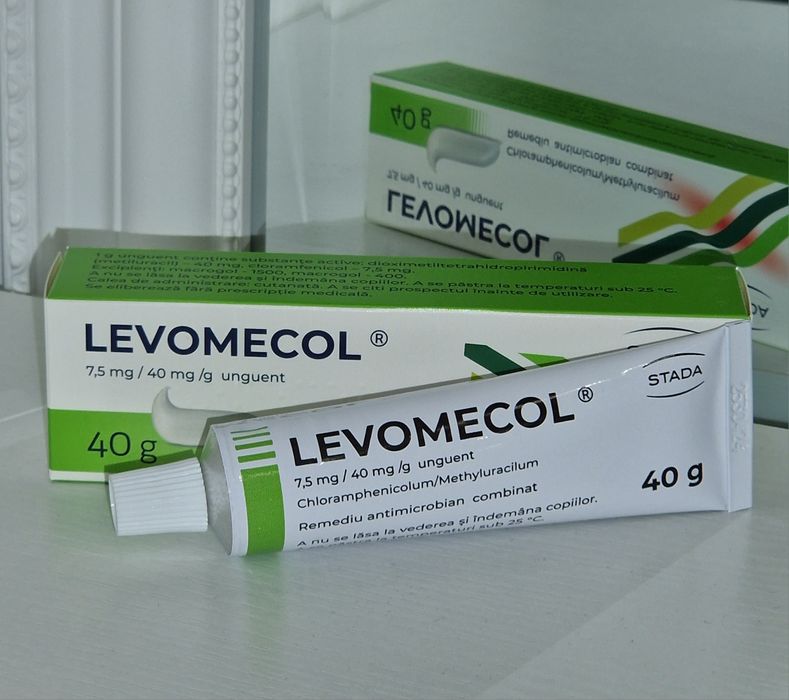 Levomecol unguent cicatrizant