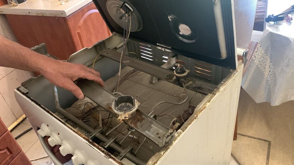 Замена установка ремонт газовых плит