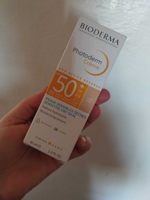 Спф крем Bioderma. Spf Bioderma