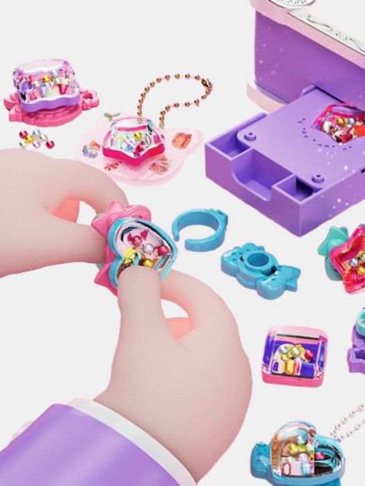 Набор для создания украшений, игрушки для детей 67 предметов