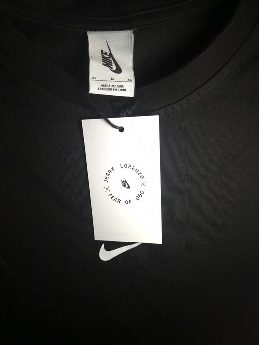 Tricou Nike x Fear Of God, XL, nou