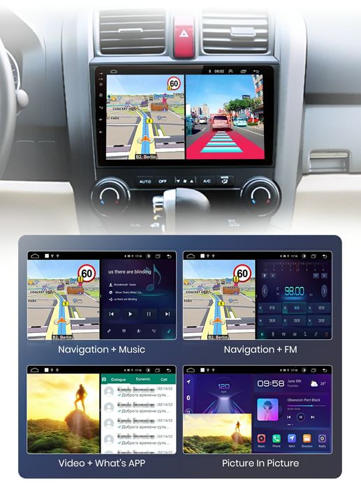 Navigatie Android dedicata HONDA CR-V (2007-2011)