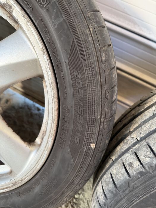 Mazda оригинални алуминиеви джанти с гуми 16”