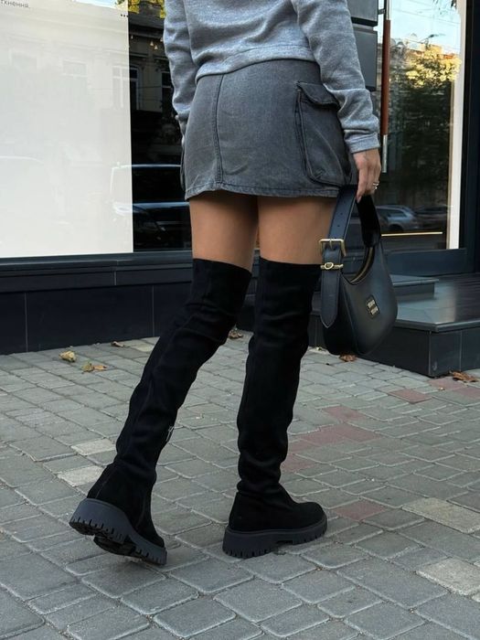 Зимние ботфорты 38 размера