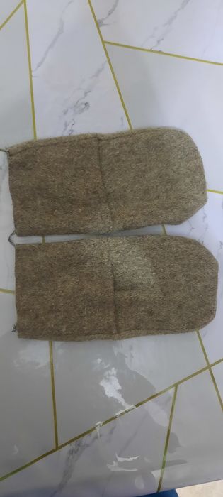 Перчатки рукавицы из войлока