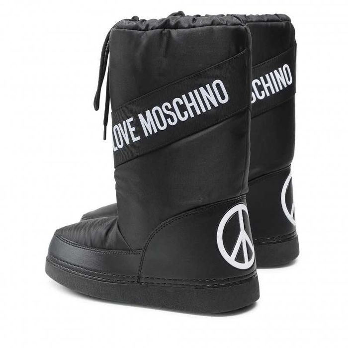 LOVE MOSCHINO № 37/38 & 39/40 – Дамски апрески с лого "PEACE & LOVE"