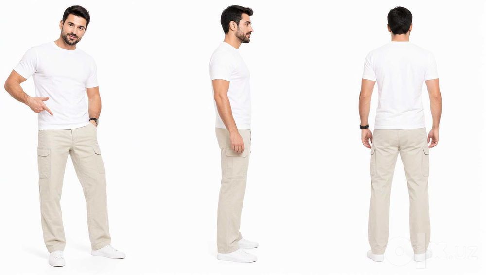 мужские брюки-карго (cargo pants)
