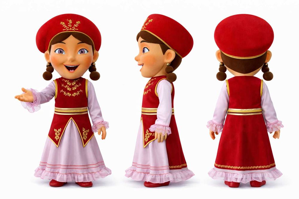 Маскот для промоутера | ростовой костюм под бренд