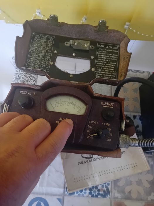 Aparat radio statie detector radiatii pikup