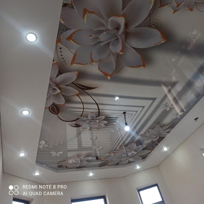 Натяжные потолки