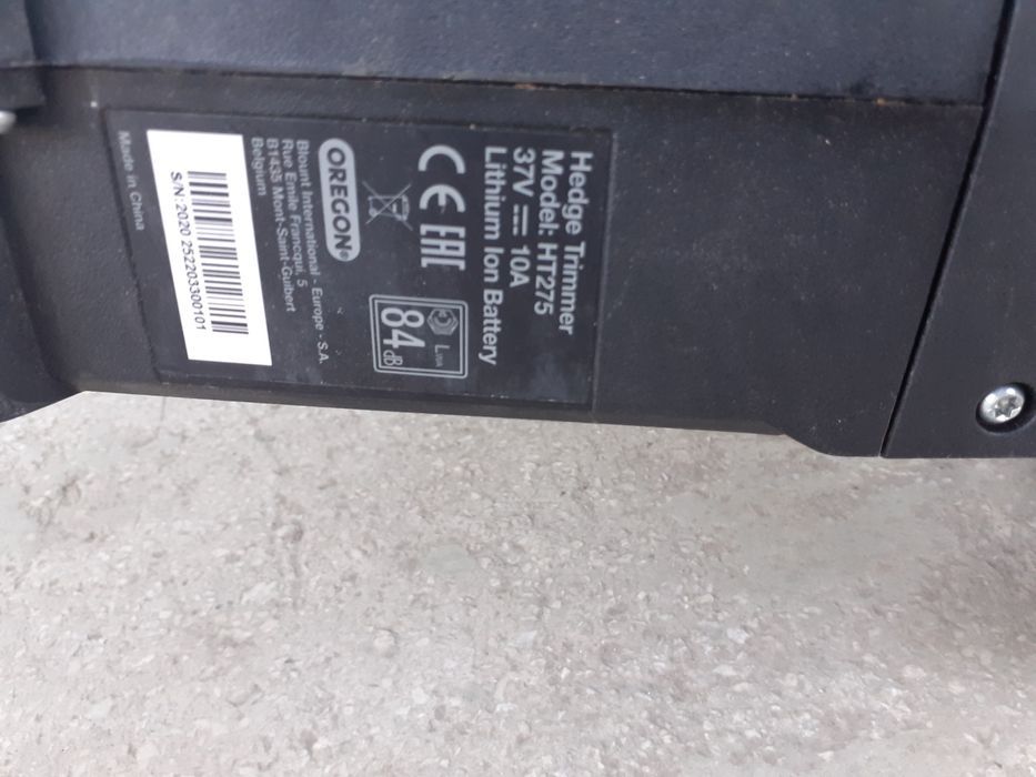 Foarfeca  Tuns Gard Viu Oregon Hedge Trimmer HT 275 37V Doar Corp