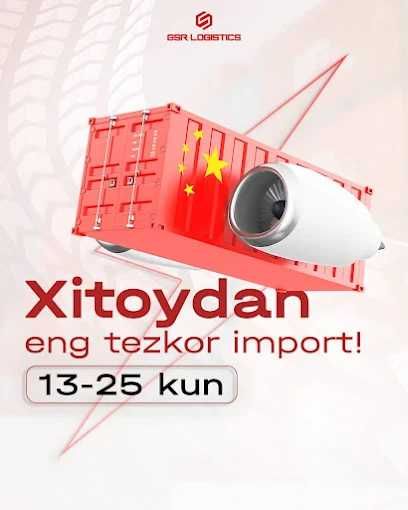 Xitoydan yuk olib kelish xizmati