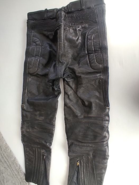 Мото Кожен панталон