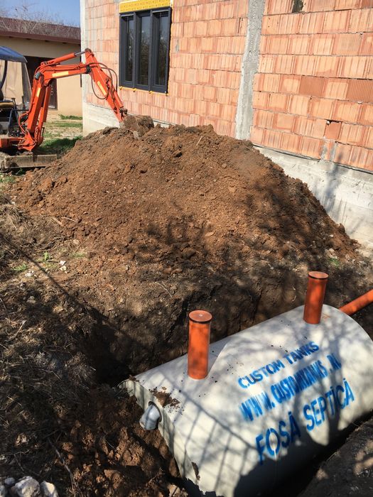 Fose septice montaj si materiale Berceni