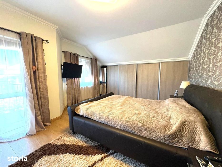 Casa 270mp cu 5 ari teren zona- Sarmas mobilata utilata 269.000eur neg