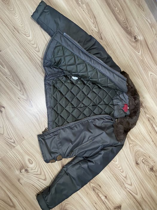 Дамско яке VIGOOS с яка от изкуствен косъм