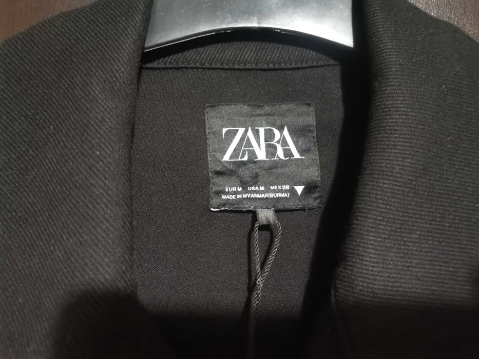 Овърсайз деним риза Zara