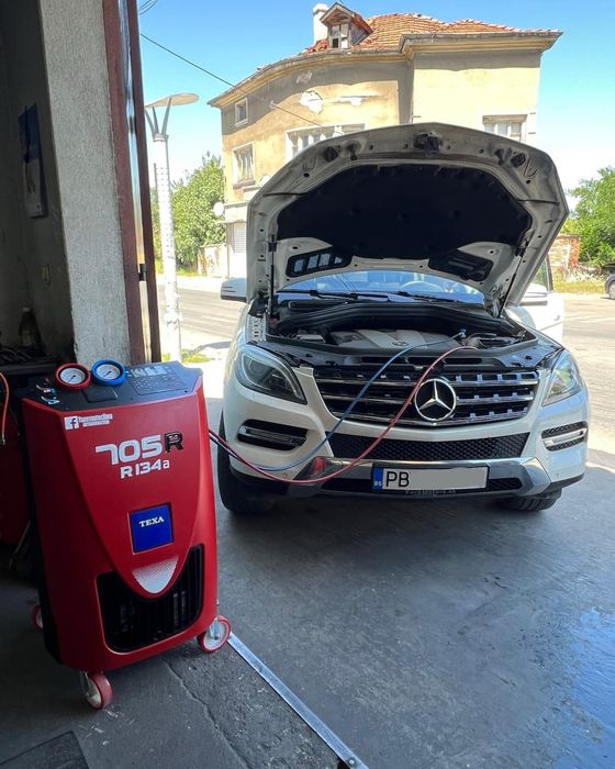 Зареждане на Автоклиматици R134a и R1234yf ПРОМО ЦЕНА 30.00евро