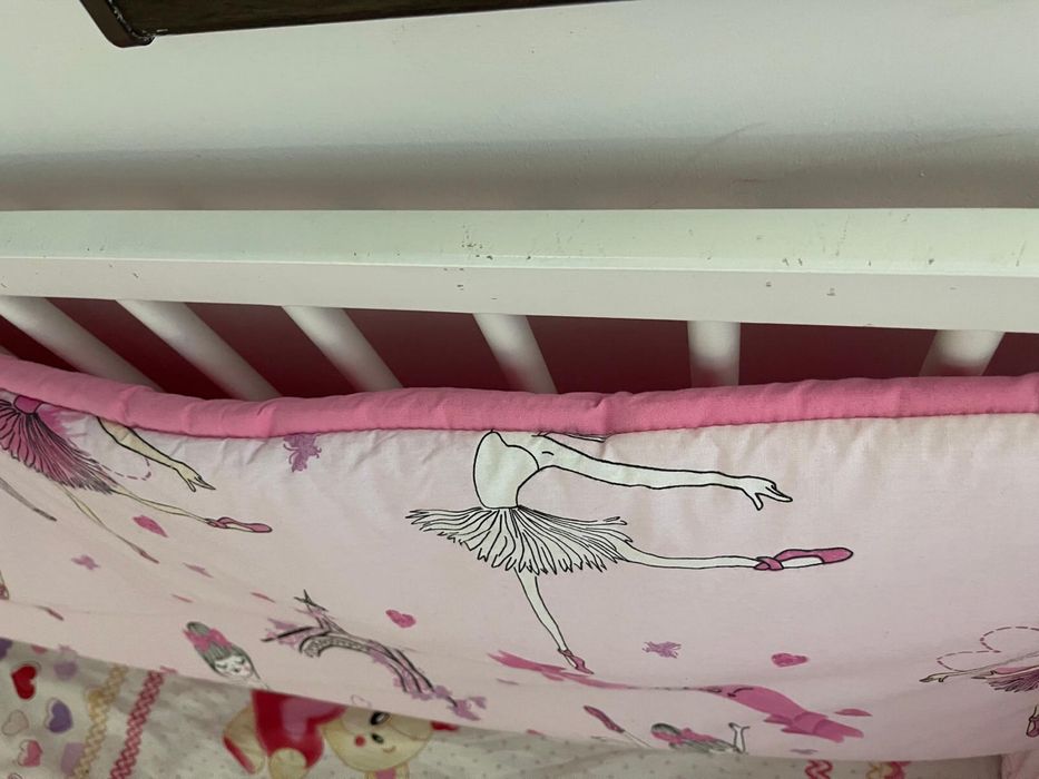 Patut IKEA Sundvik + saltea + accesorii