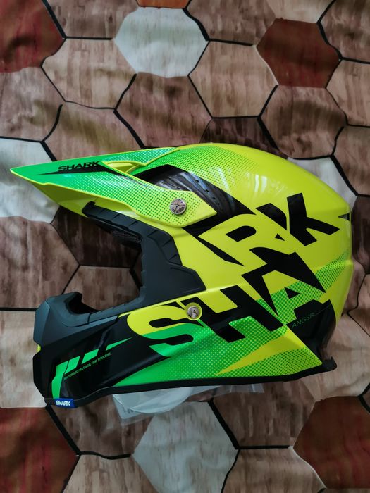 Каска за мотор, мотокрос, супермото Shark Varial Anger
