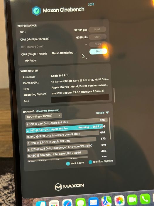 MacBook Pro 14 M4 Pro 1tb/24gb black