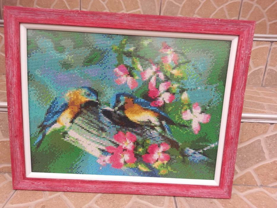 Диаментени гоблени различни размери с рамки от Арт-ателие!