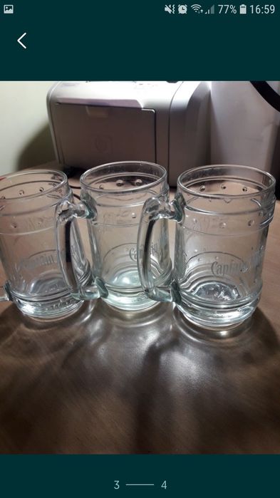 Стеклянные пивные стаканы